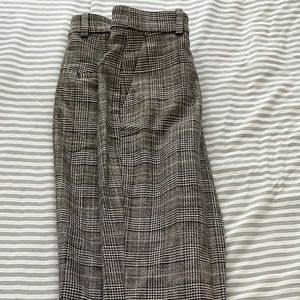 Size 6 H&M Plaid Slacks